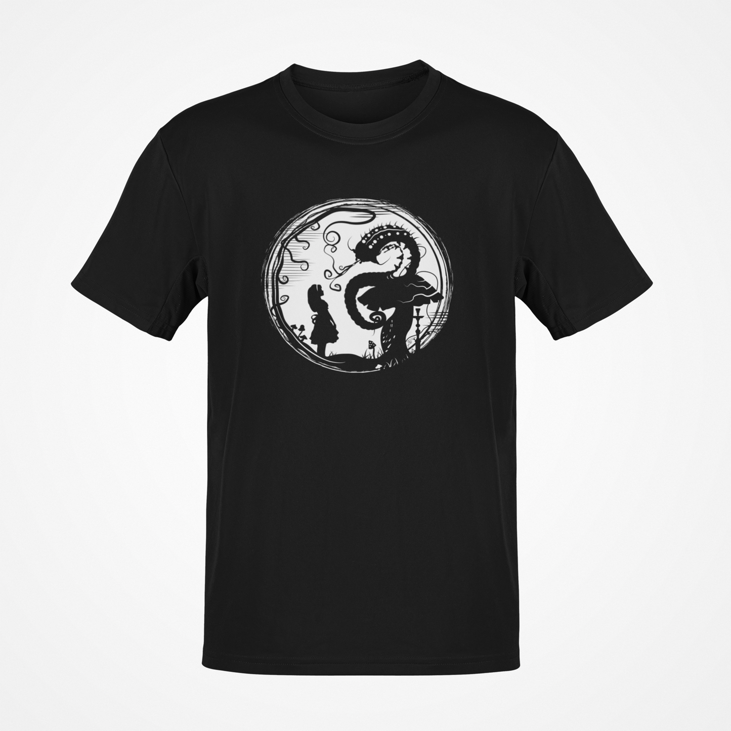 Unisex Shirt, Alice in Wonderland Shirt, Fairy Tale Shirt, Caterpillar T-Shirt, Alice Shirt, Who Are You Shirt, Storybook Shirt, Goth Shirt
