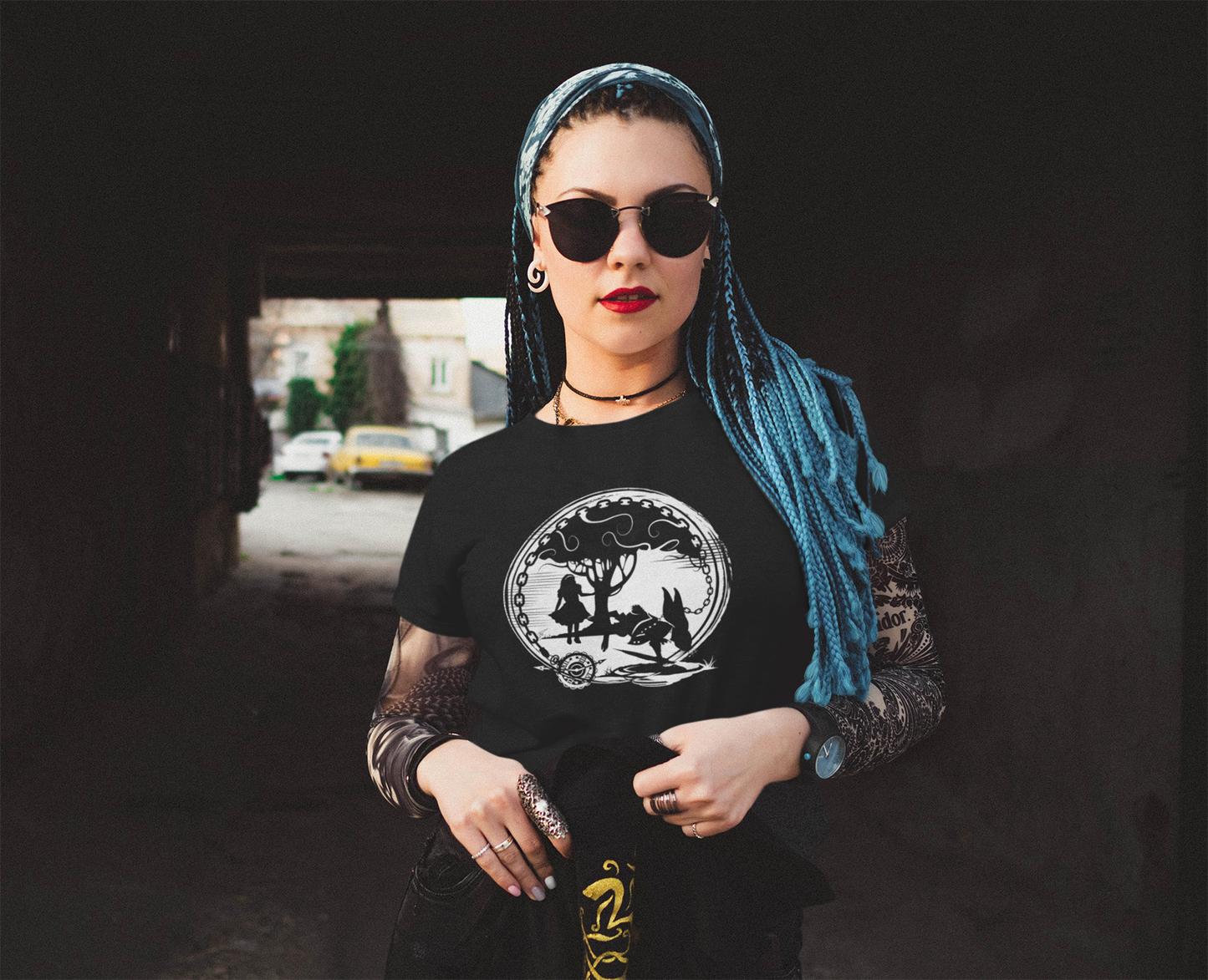 Unisex Shirt, Alice in Wonderland Shirt, Fairy Tale Shirt, White Rabbit T-Shirt, Alice Shirt, I'm Late Shirt, Storybook Shirt, Goth Apparel