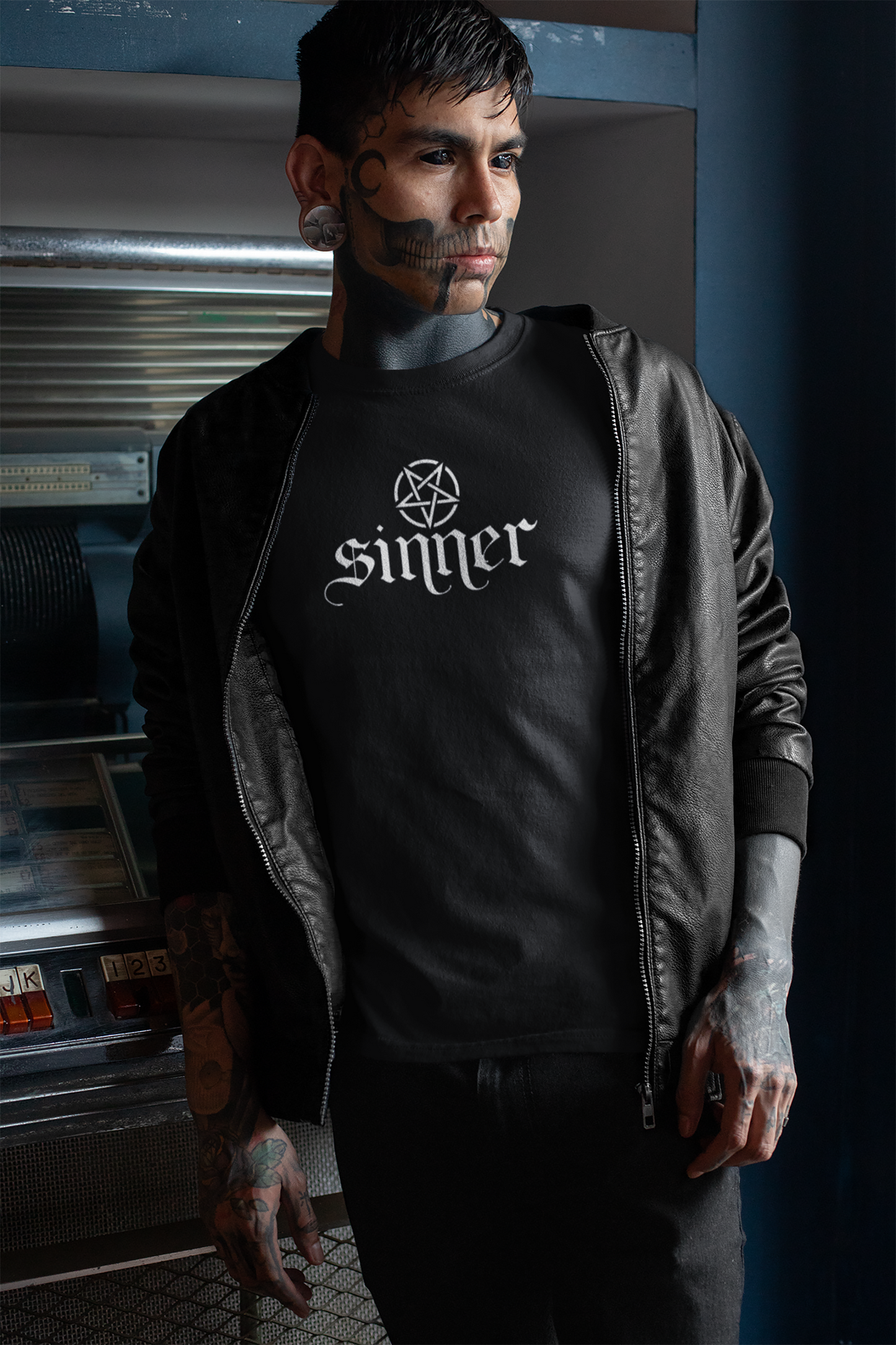 Unisex Shirt, Sinner Shirt, Pagan Shirt, Pentacle T-Shirt, Pentagram Shirt, Occult Apparel , Gothic Apparel, Goth Core, Dark Aesthetic