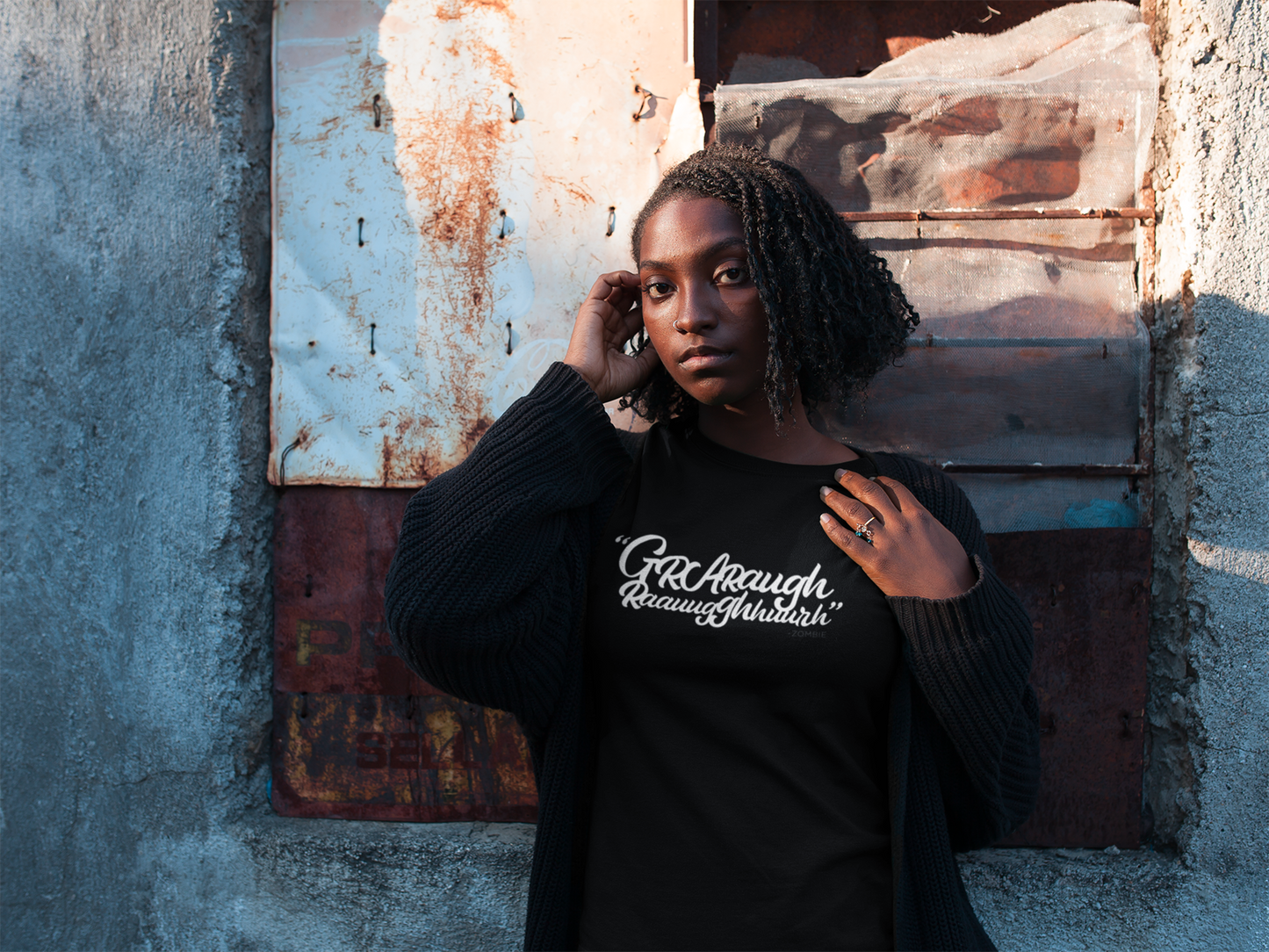 Unisex Shirt, Zombie Shirt, Exclamation Shirt, Halloween T-Shirt, Quote Shirt, Inspirational Quote Apparel , Gothic Apparel, Goth Shirts