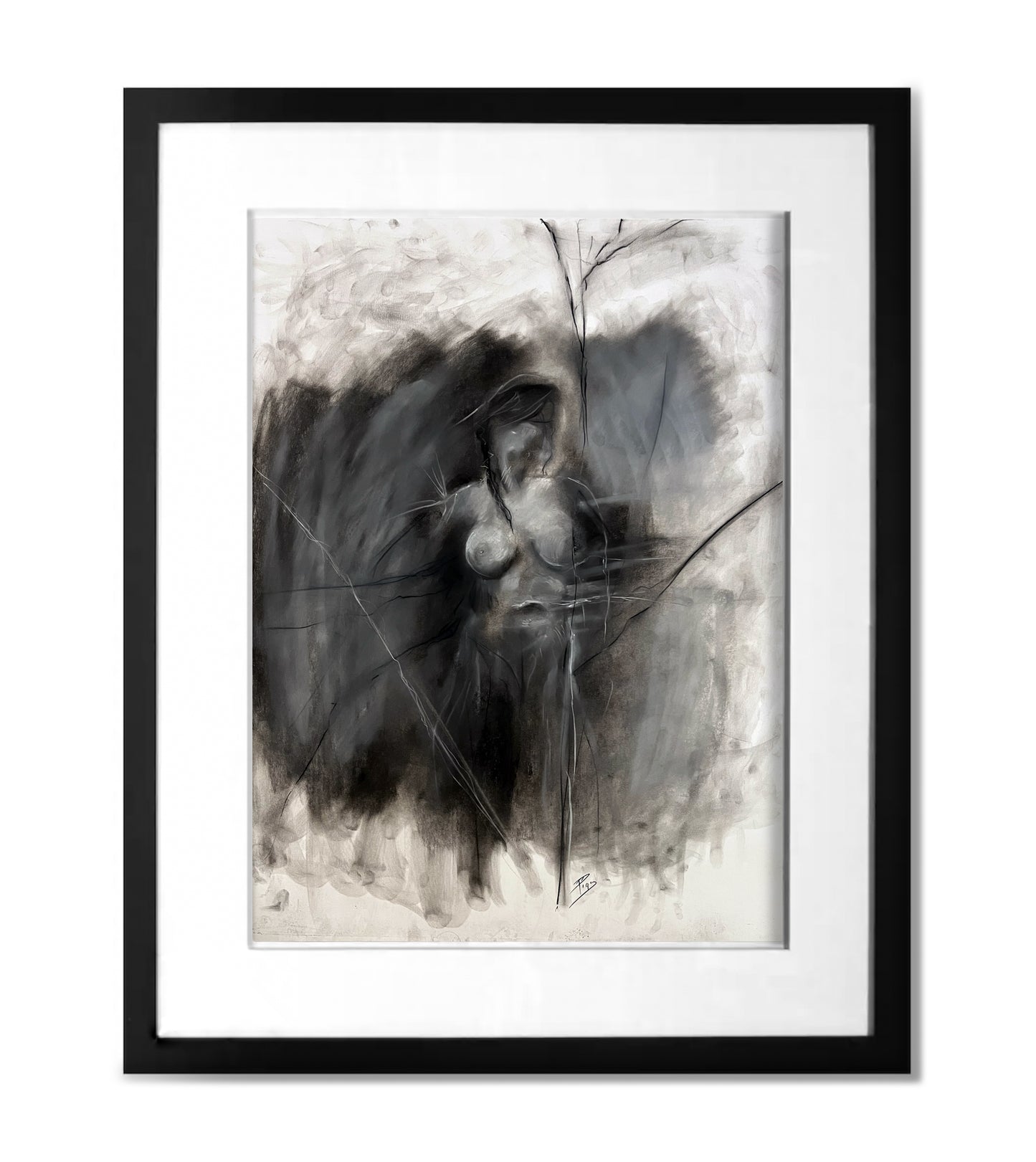 Figure 1 - Original Charcoal Illustration