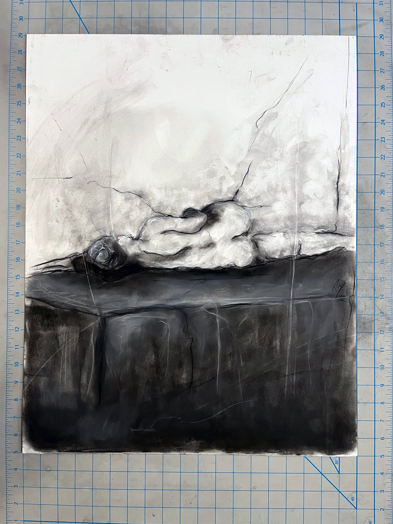 Figure 3 - Original Charcoal Illustration