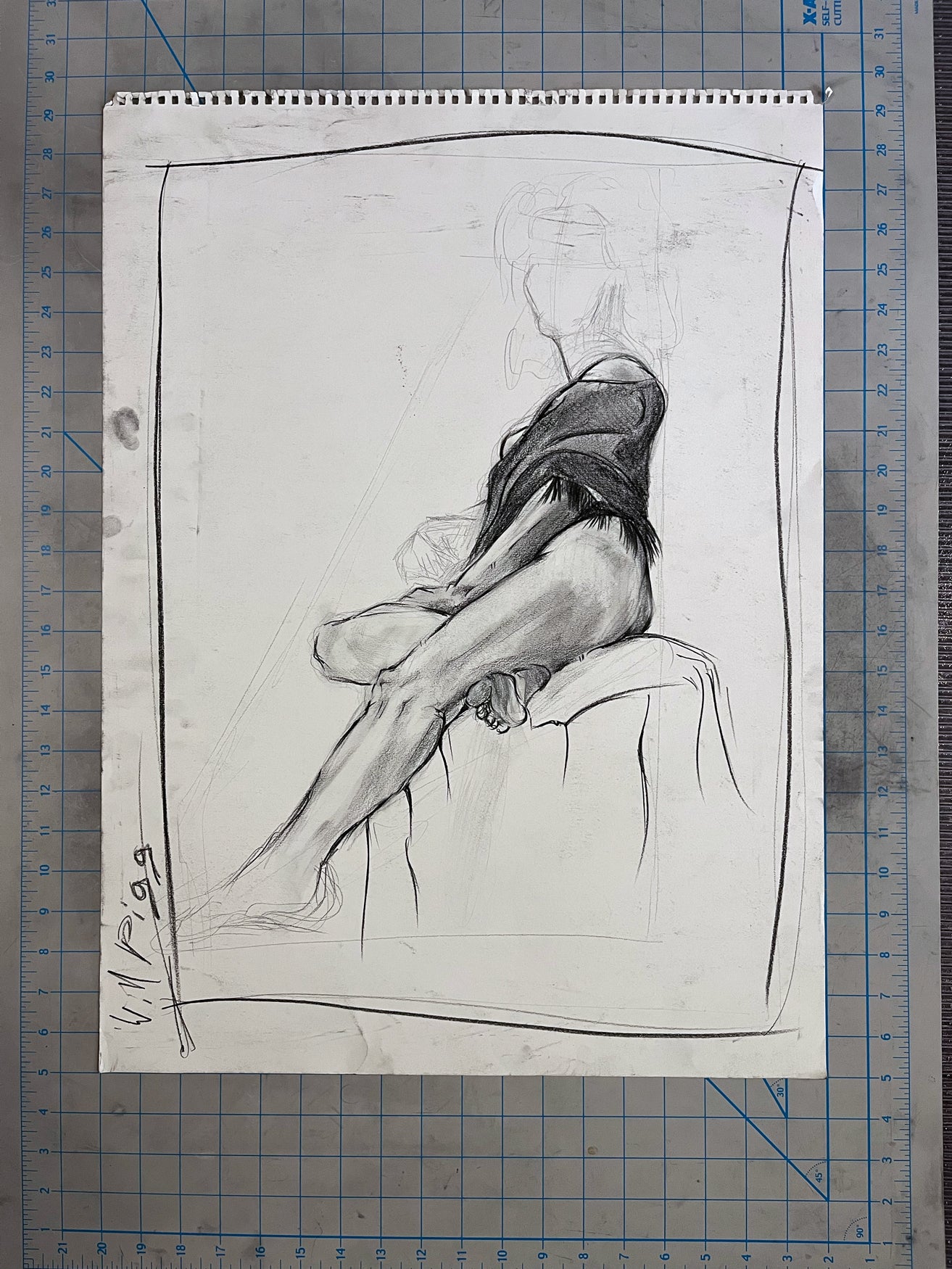 Figure 4 - Original Charcoal Illustration