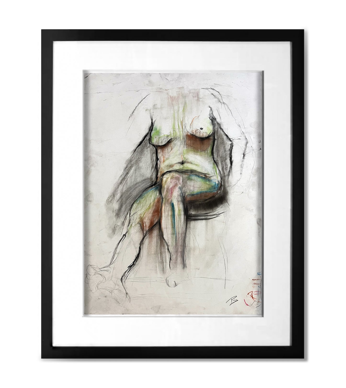 Figure 6 - Original Charcoal Illustration