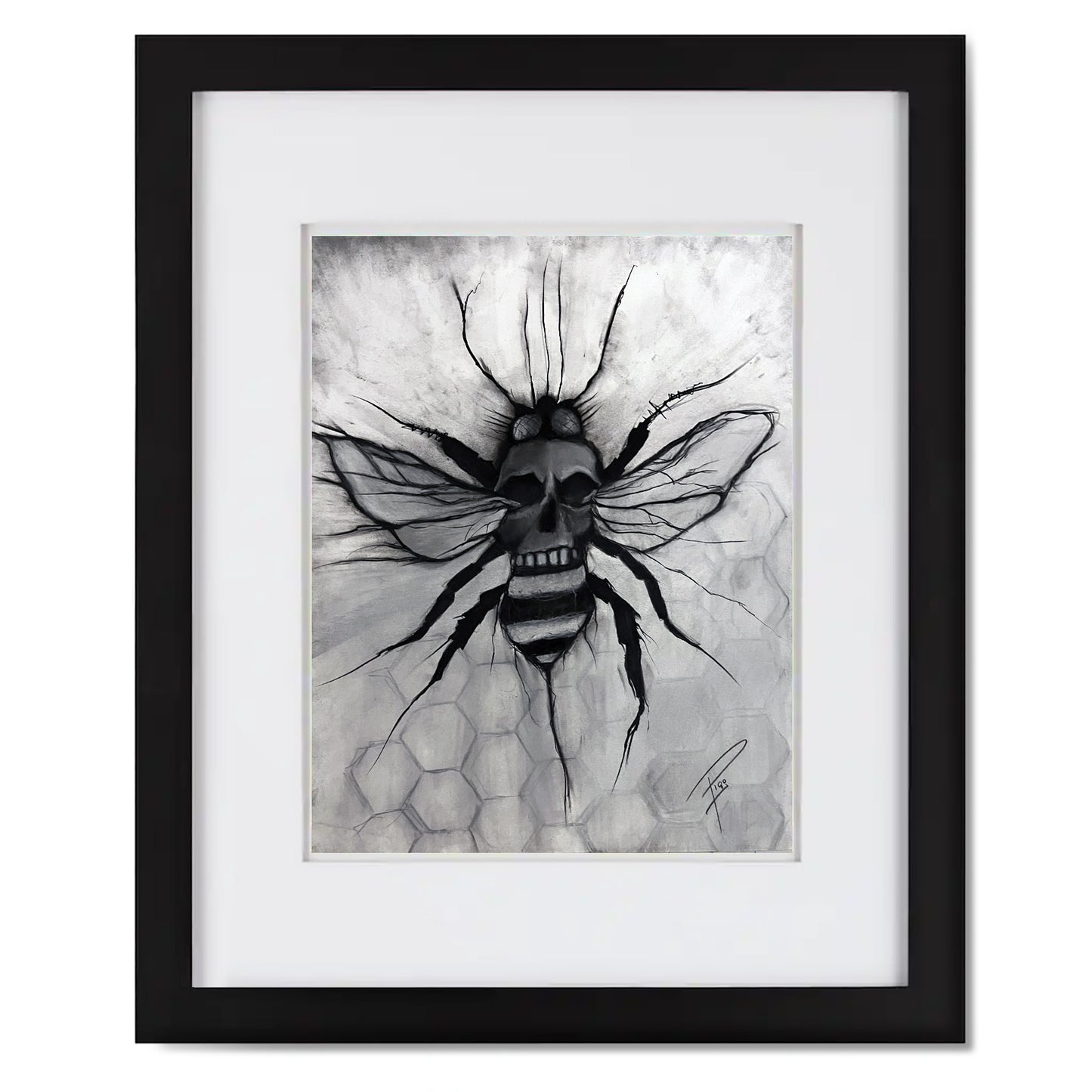 For Life - Original Charcoal Illustration