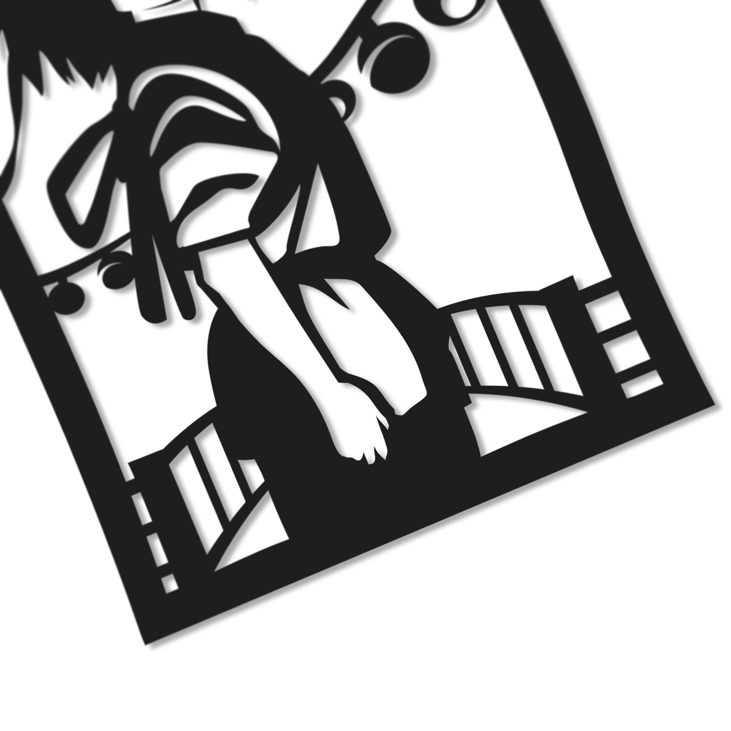 UNFRAMED Spirited Away - Chihiro paper cut art