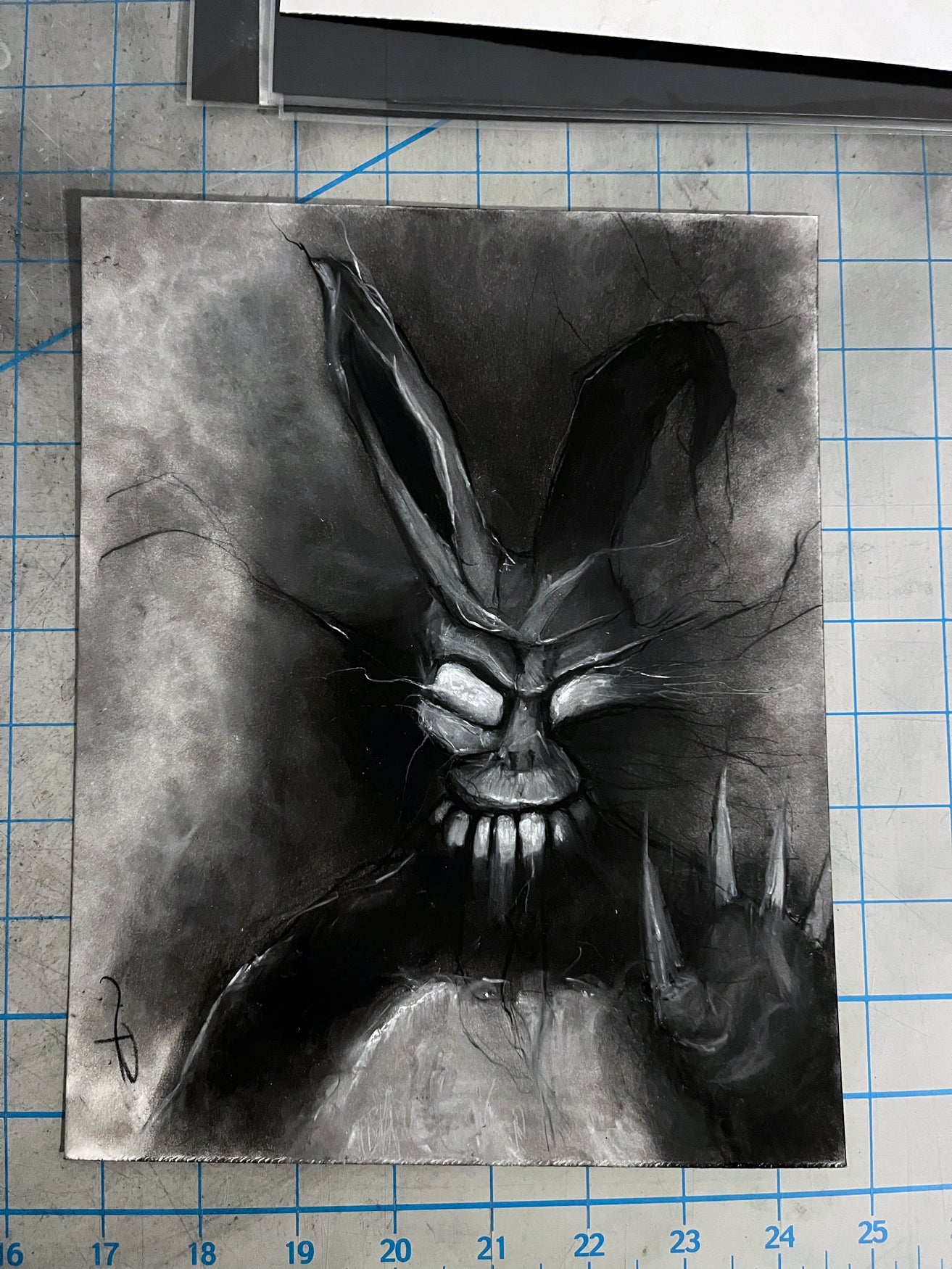 Frank - Original Charcoal Illustration