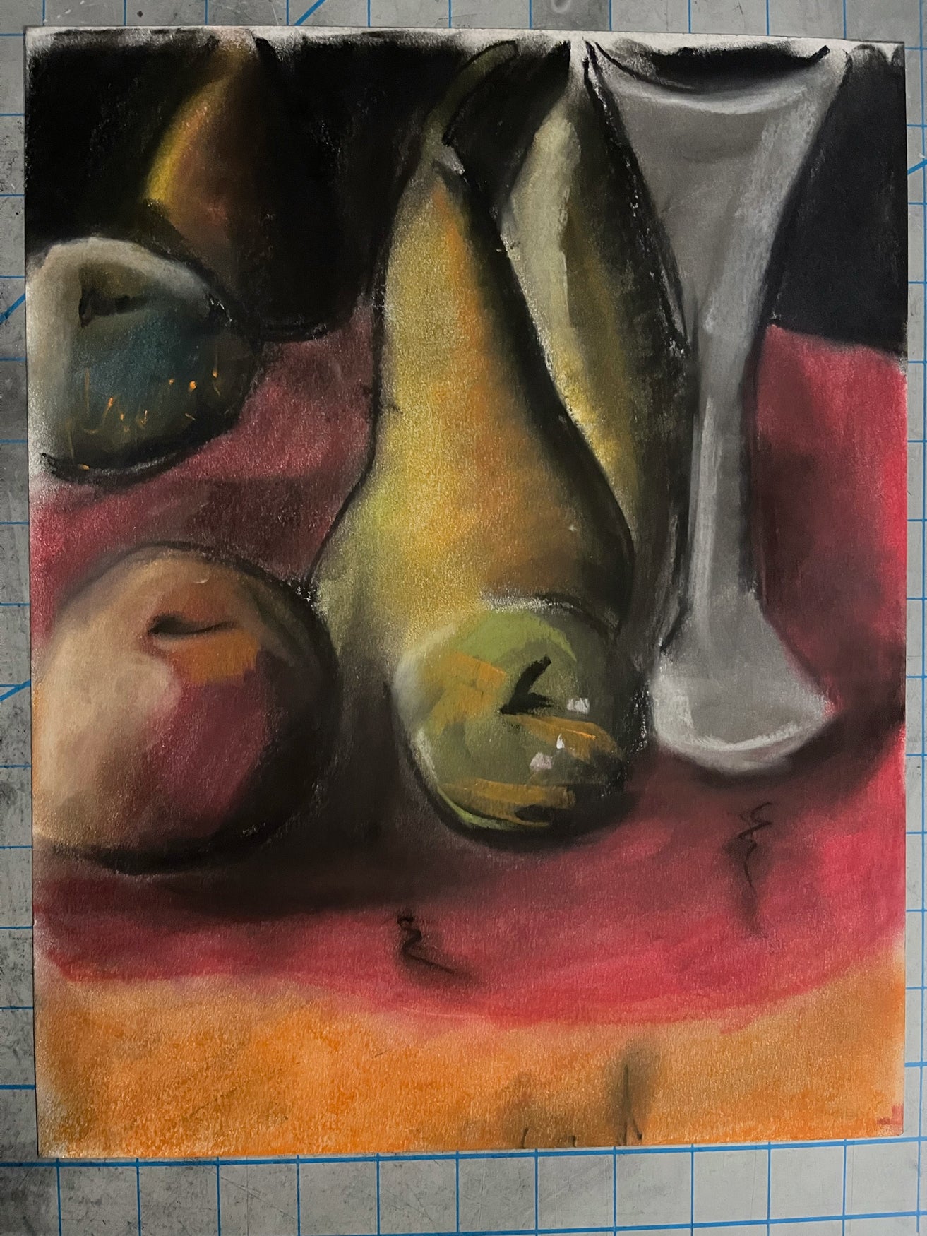 Still Life 1 - Original Pastel Illustration