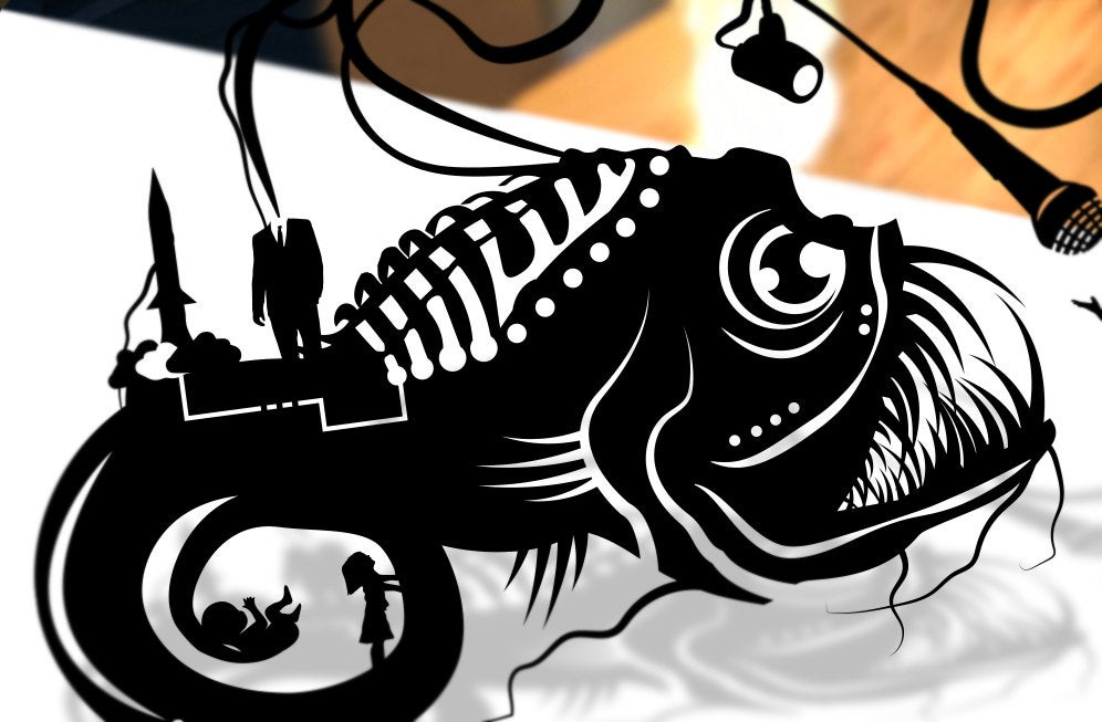 UNFRAMED Almost Famous - Dystopia paper cut art