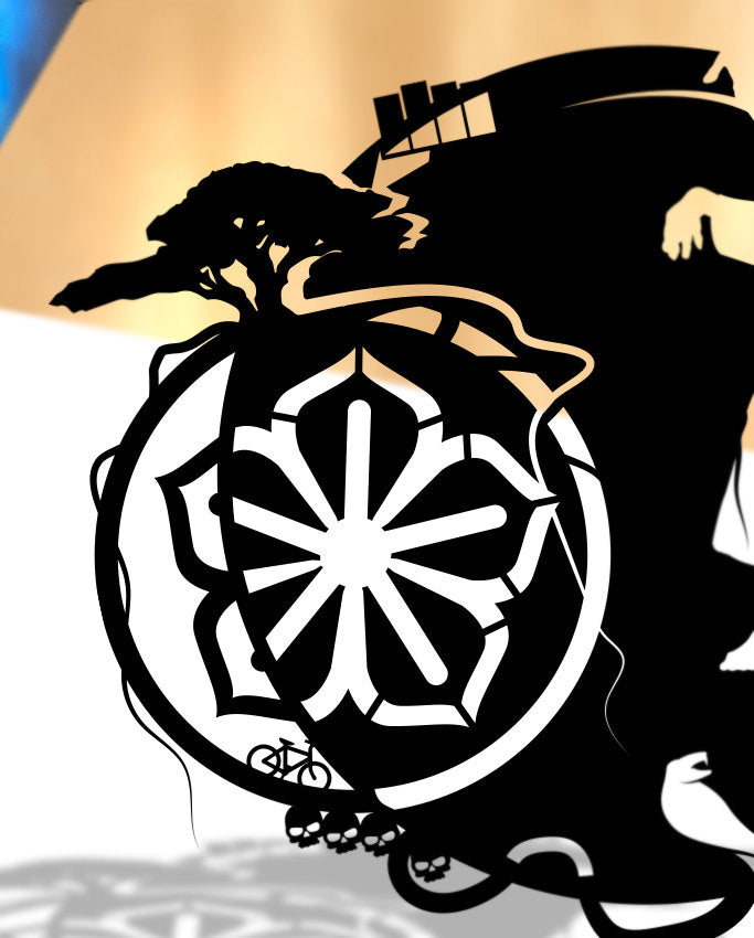 UNFRAMED Karate Kid paper cut art