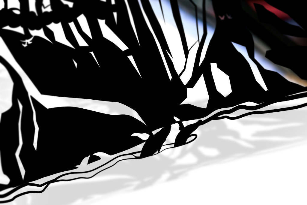 UNFRAMED I Lava You paper cut art