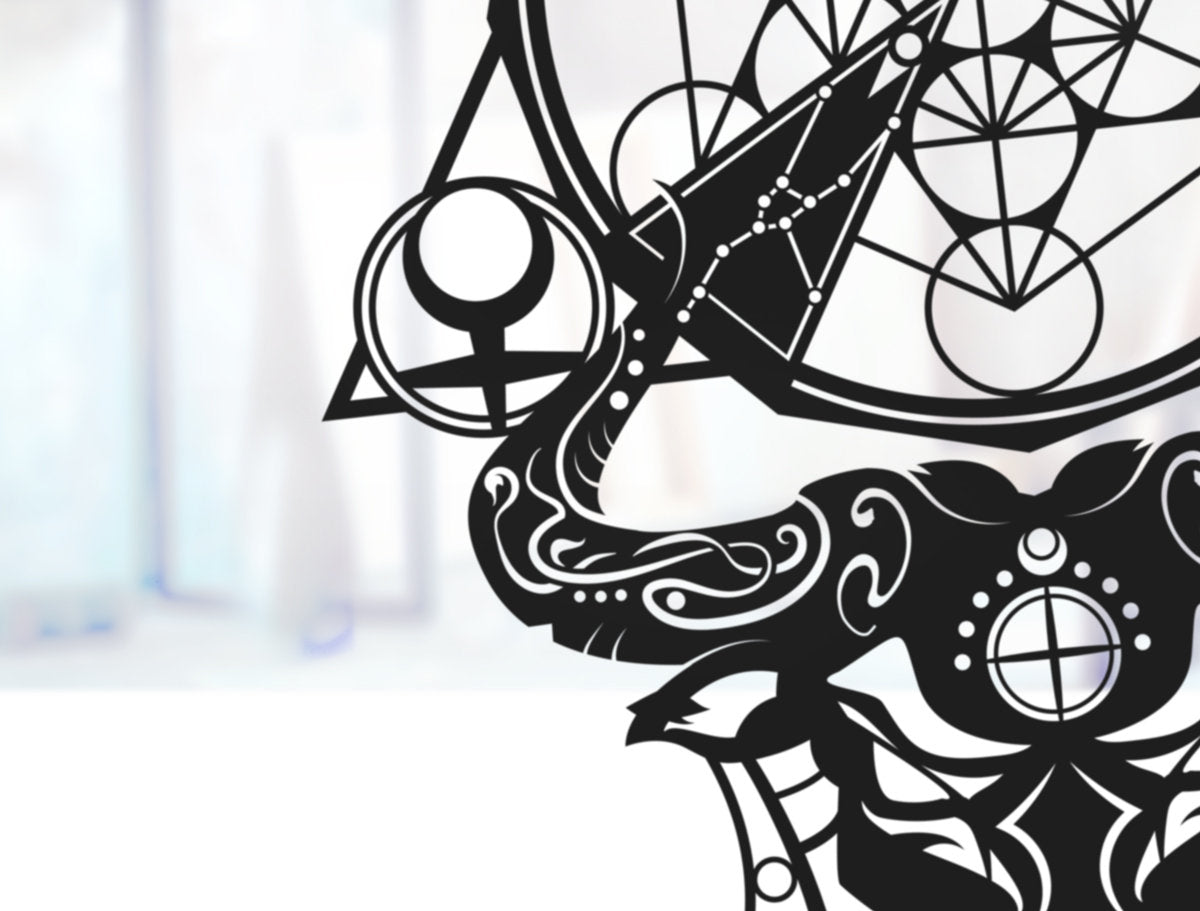 UNFRAMED Taurus Zodiac paper cut art