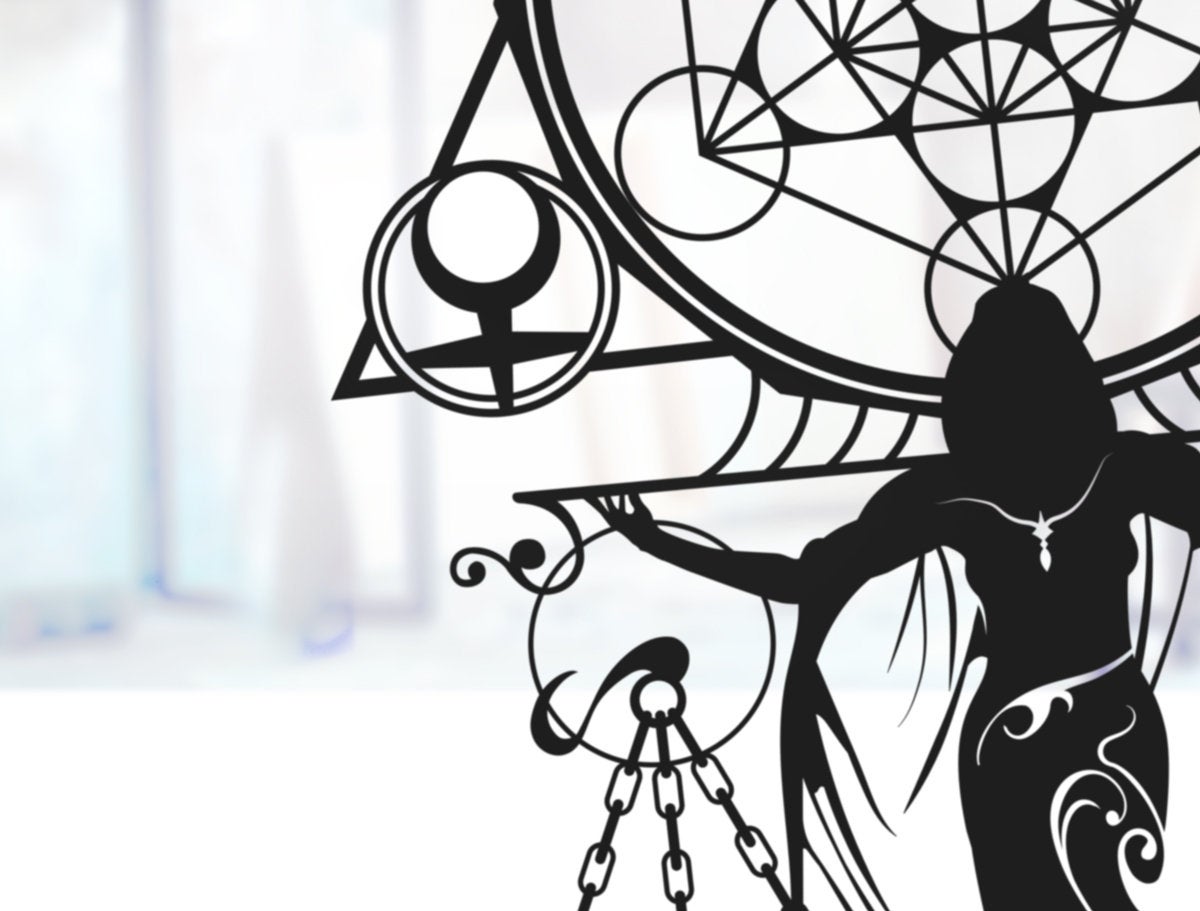 UNFRAMED Libra Zodiac paper cut art