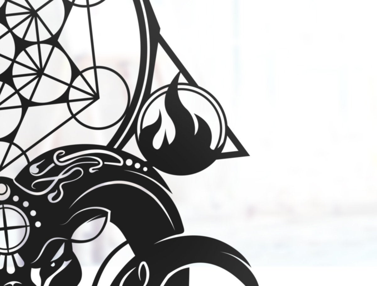 UNFRAMED Aries Zodiac paper cut art