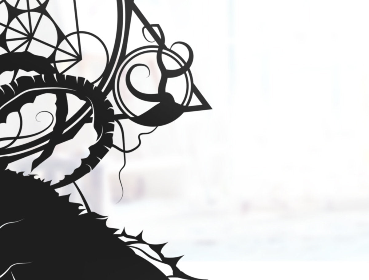 UNFRAMED Capricorn Zodiac paper cut art