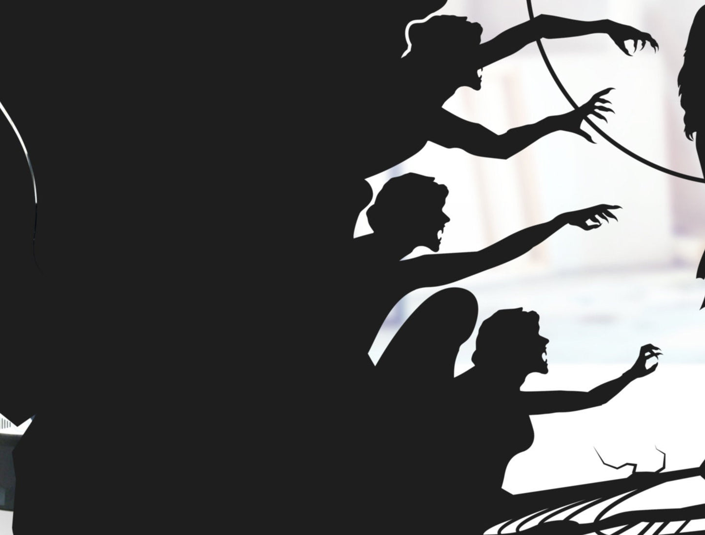 UNFRAMED Doctor Who - Blink paper cut art