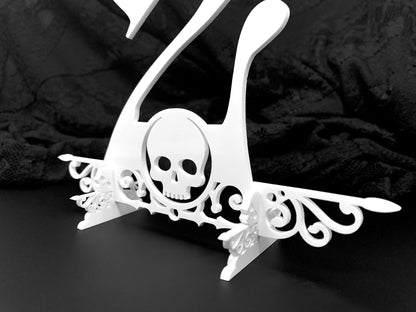 Gothic Table Numbers Skull Acrylic Wedding Events