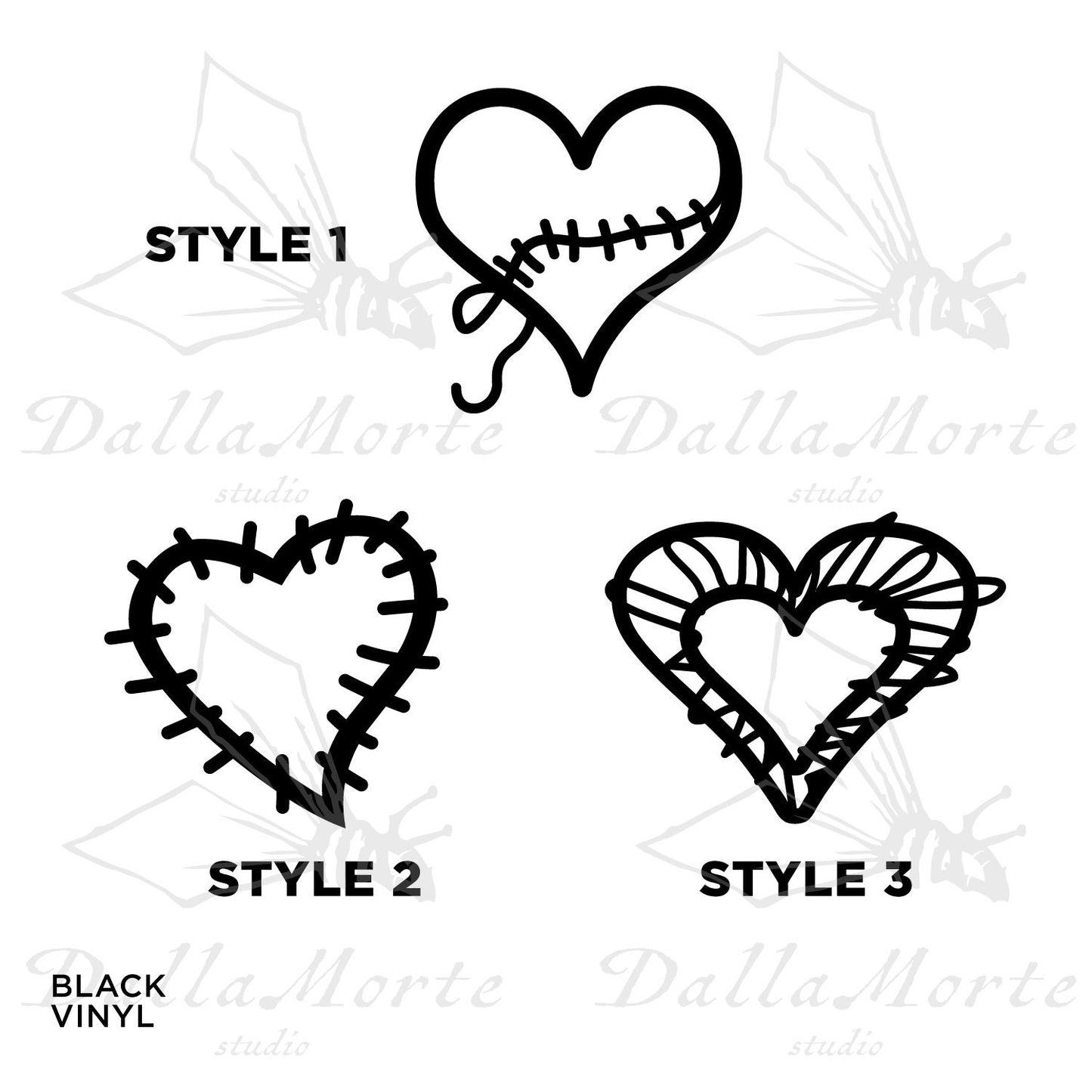Heart Vinyl Decal Sticker Vinyl Car Decal Laptop Sticker Water Bottle Sticker Love Sticker Die Cut Sticker I love you broken heart sticker