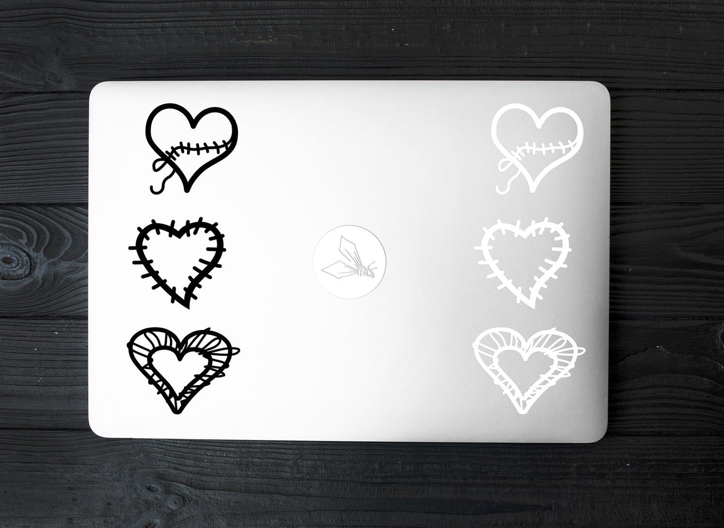 Heart Vinyl Decal Sticker Vinyl Car Decal Laptop Sticker Water Bottle Sticker Love Sticker Die Cut Sticker I love you broken heart sticker