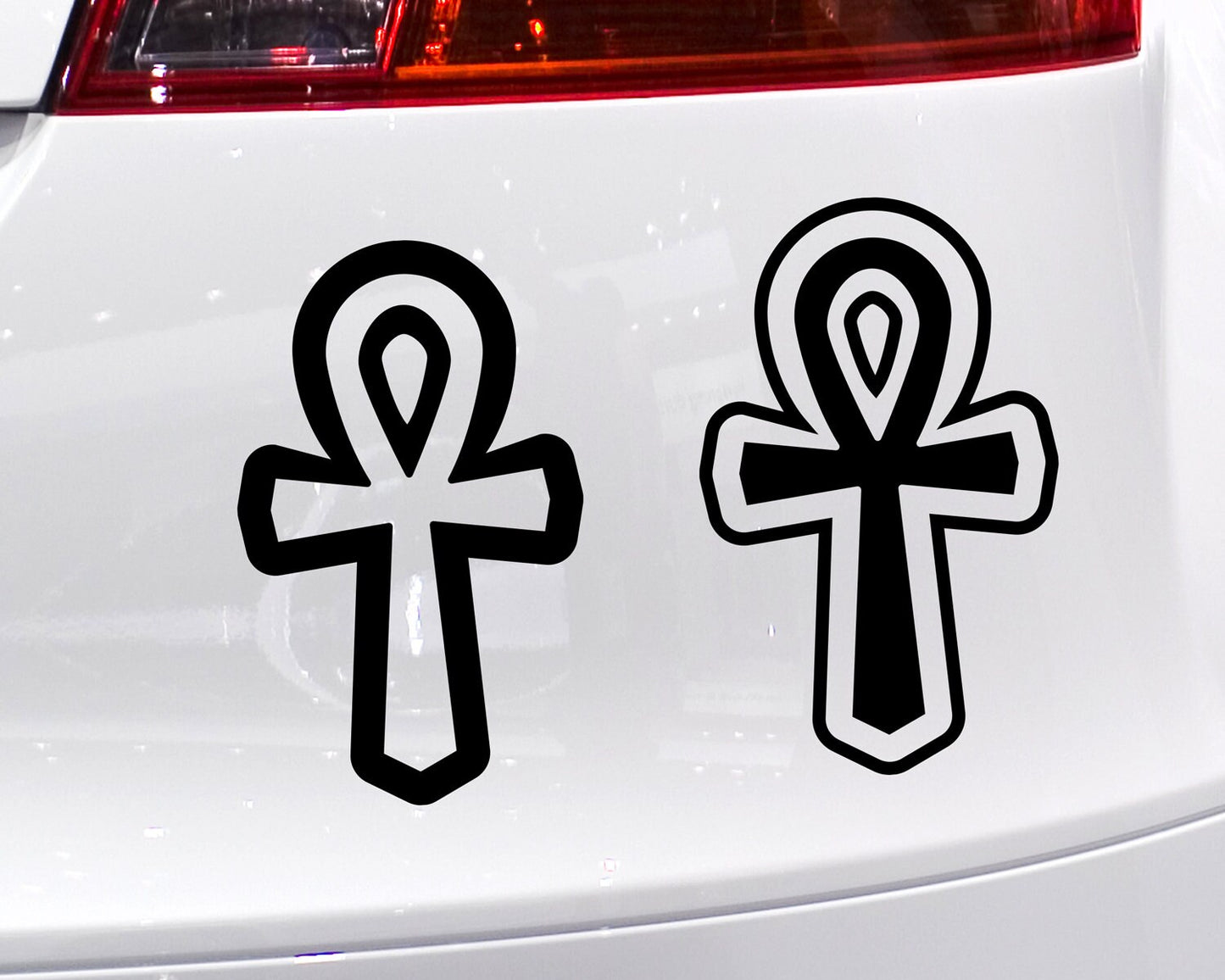 Ankh Symbol Vinyl Decal Sticker Vinyl Car Decal Laptop Sticker Water Bottle Sticker Goth Sticker Die Cut Sticker Egyptian Life and Death