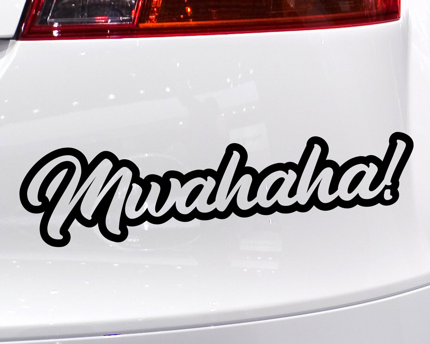 Villain Laugh Quote Vinyl Decal Sticker Vinyl Car Decal Laptop Sticker Water Bottle Sticker Goth Halloween Sticker Die Cut Sticker Spooky