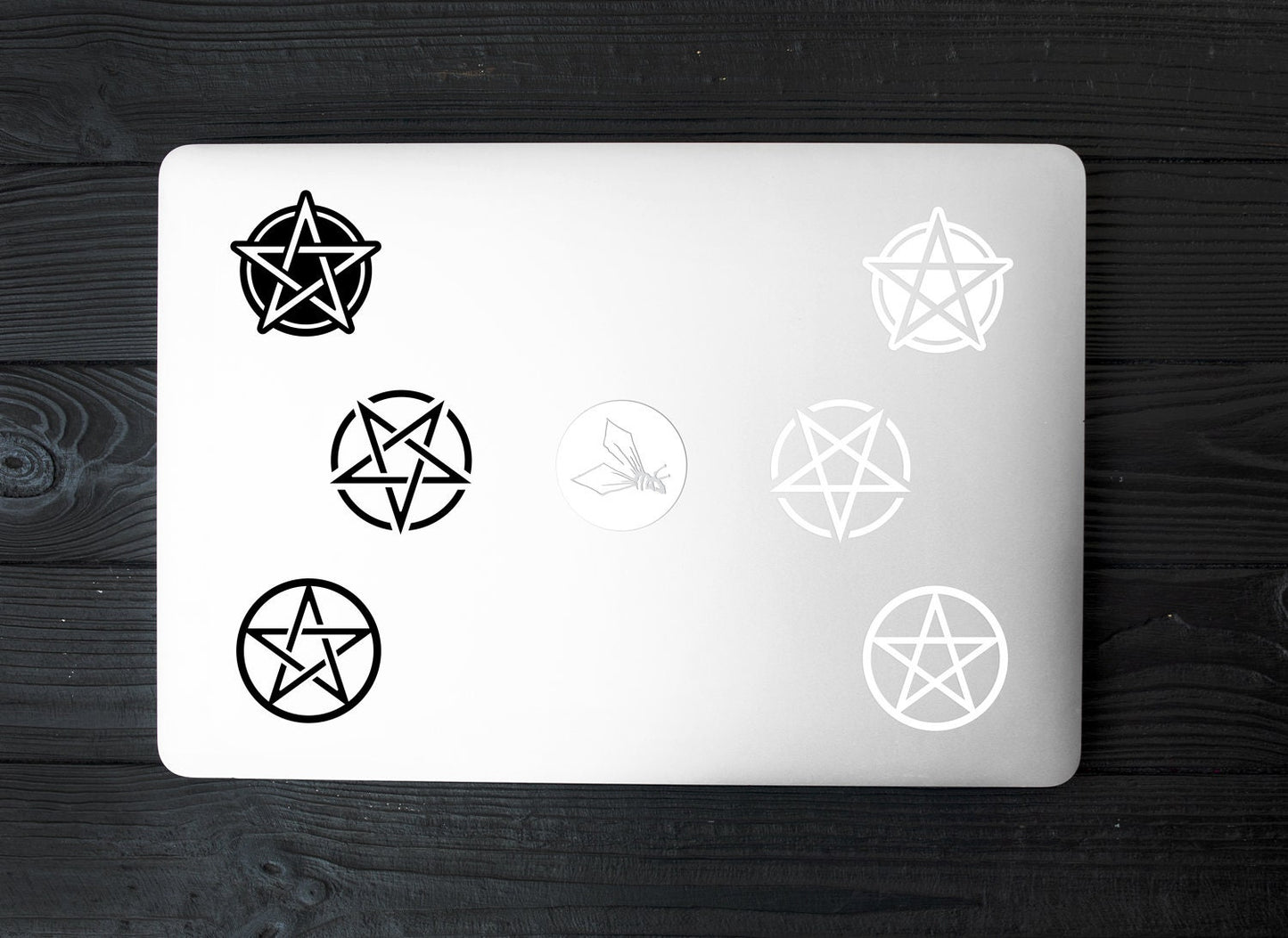 Pentagram Pentacle Vinyl Decal Sticker Vinyl Car Decal Laptop Sticker Water Bottle Sticker Occult Sticker Die Cut Star Sticker Star Decal