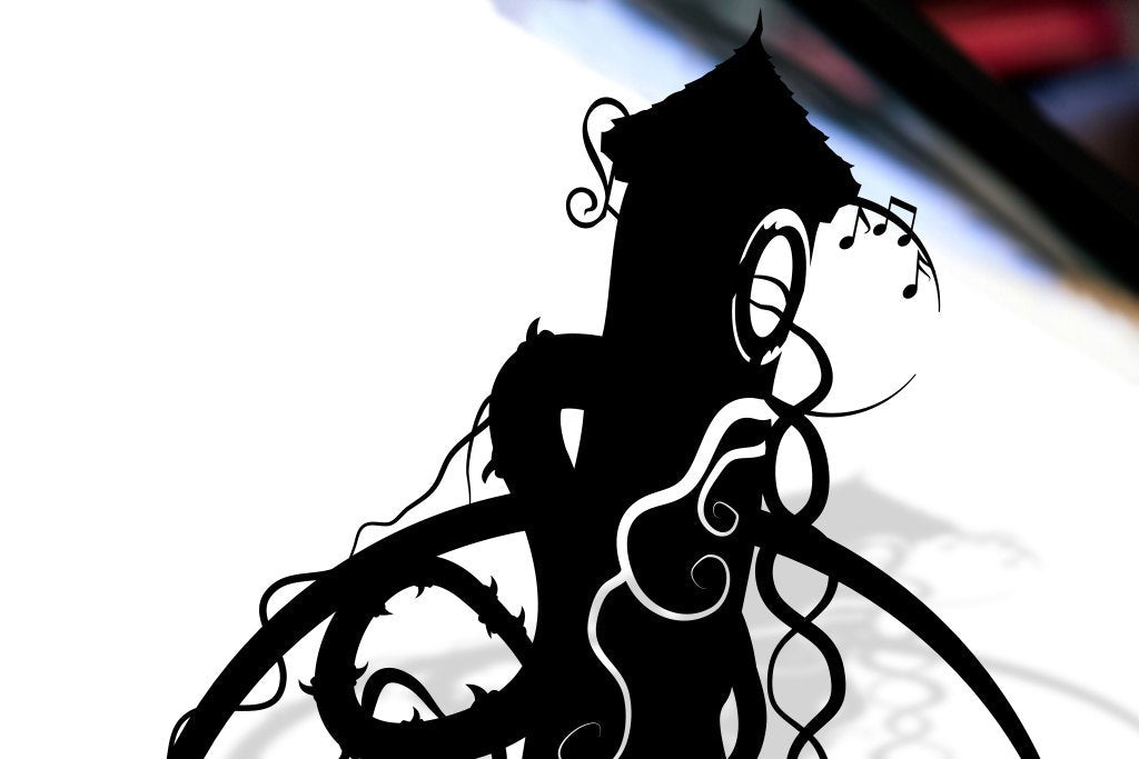 UNFRAMED Rapunzel Tower paper cut art