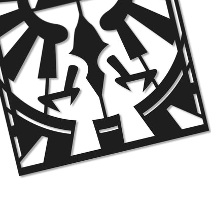 UNFRAMED Zelda - Royal Crest paper cut art