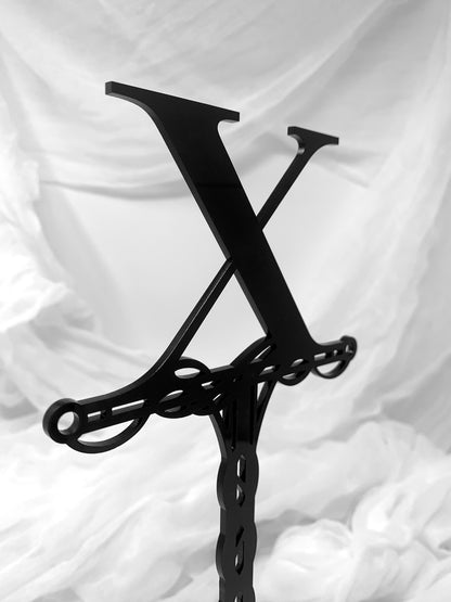 Gothic Table Numbers Roman Numerals Acrylic Wedding Events