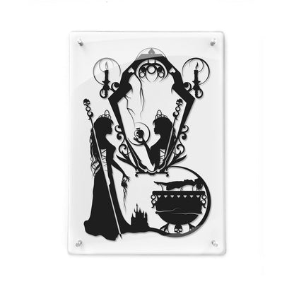 FRAMED The Evil Queen Snow White - paper cut art