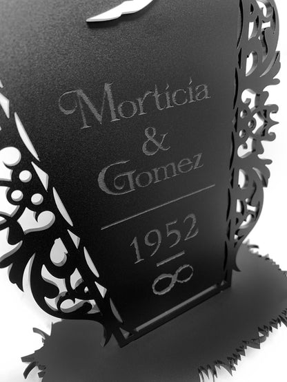 Customizable Table Numbers Engraved Coffin 3D Acrylic Wedding Events